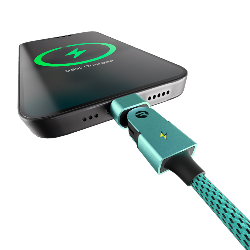 Type C: for Android & iPhone 15+ / 6ft / Mint