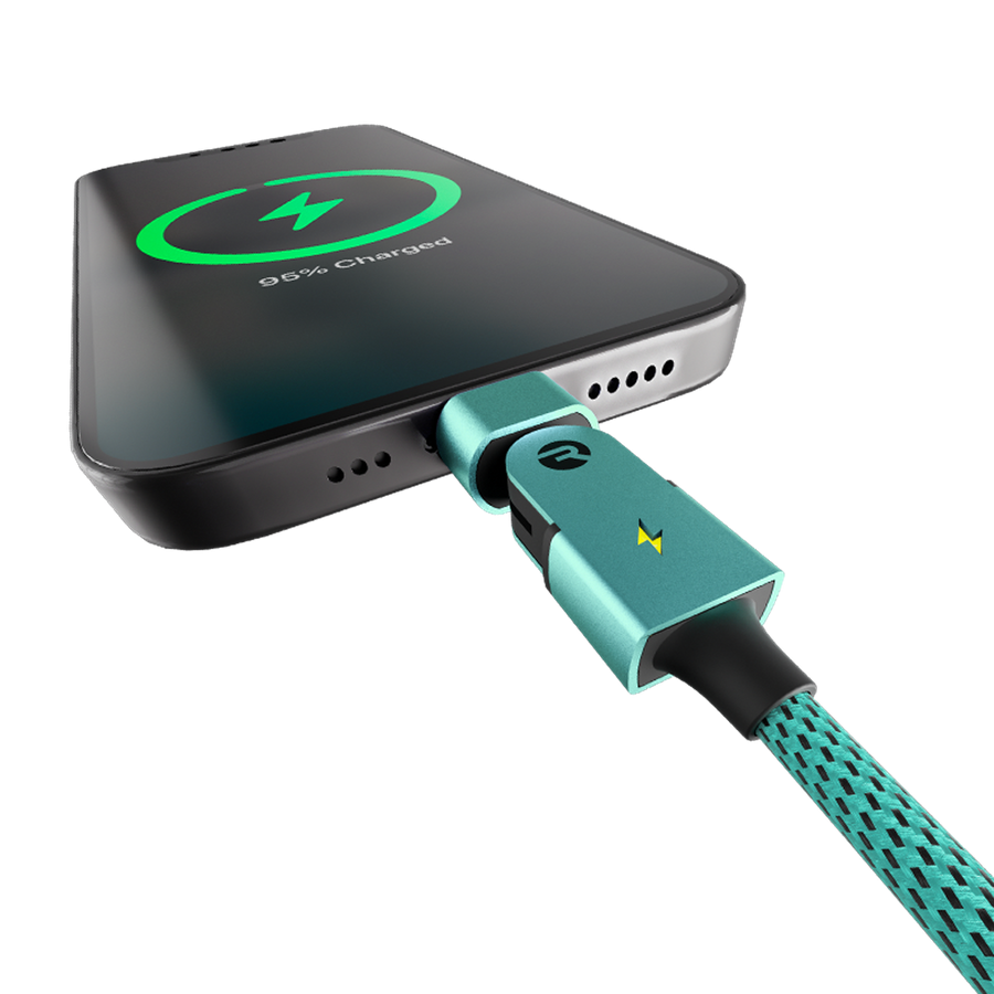 Type C: for Android & iPhone 15+ / 6ft / Mint