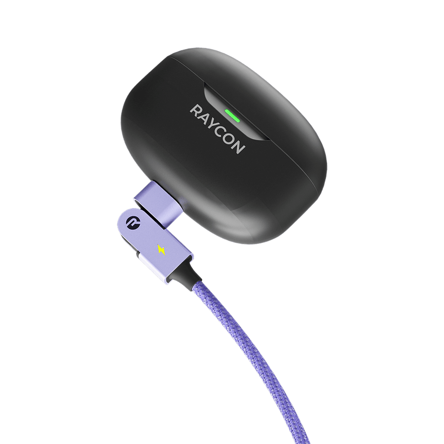 Type C: for Android & iPhone 15+ / 6ft / Purple