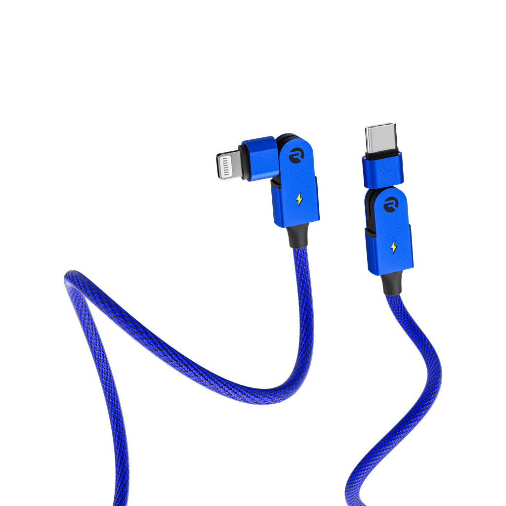 Lightning: for iPhone 13/14 and older / 3ft / Blue