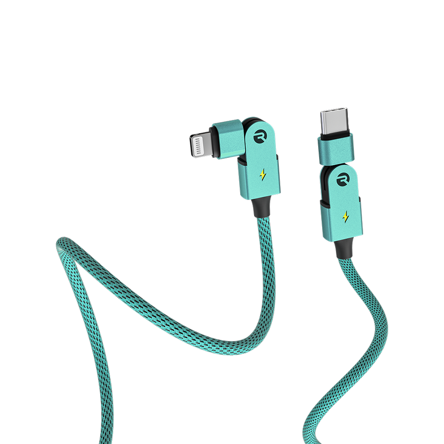 Lightning: for iPhone 13/14 and older / 3ft / Mint