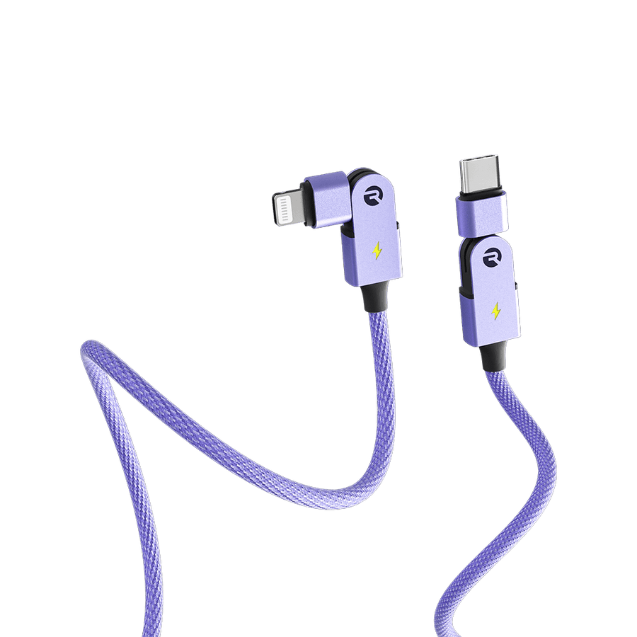 Lightning: for iPhone 13/14 and older / 3ft / Purple