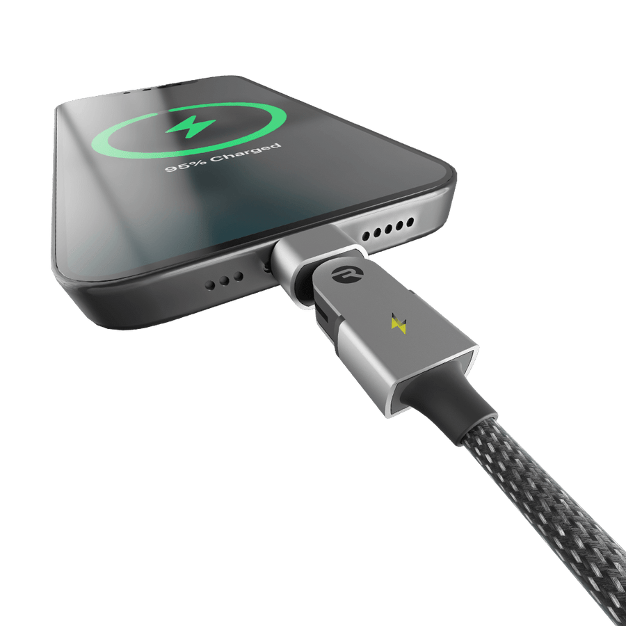 Type C: for Android & iPhone 15+ / 6ft / Black