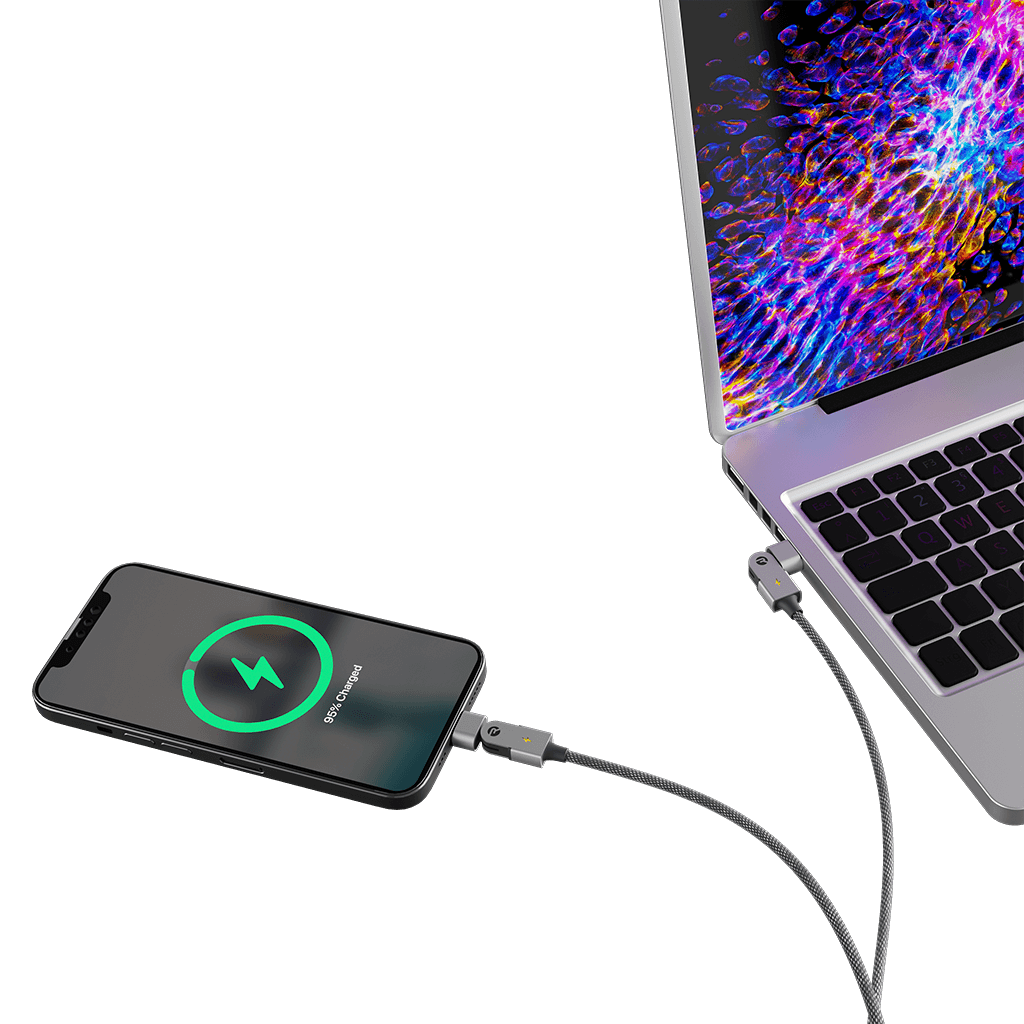 Type C: for Android & iPhone 15+ / 6ft / Black